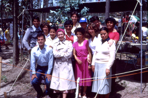 Deaf group in Quito at assembly
